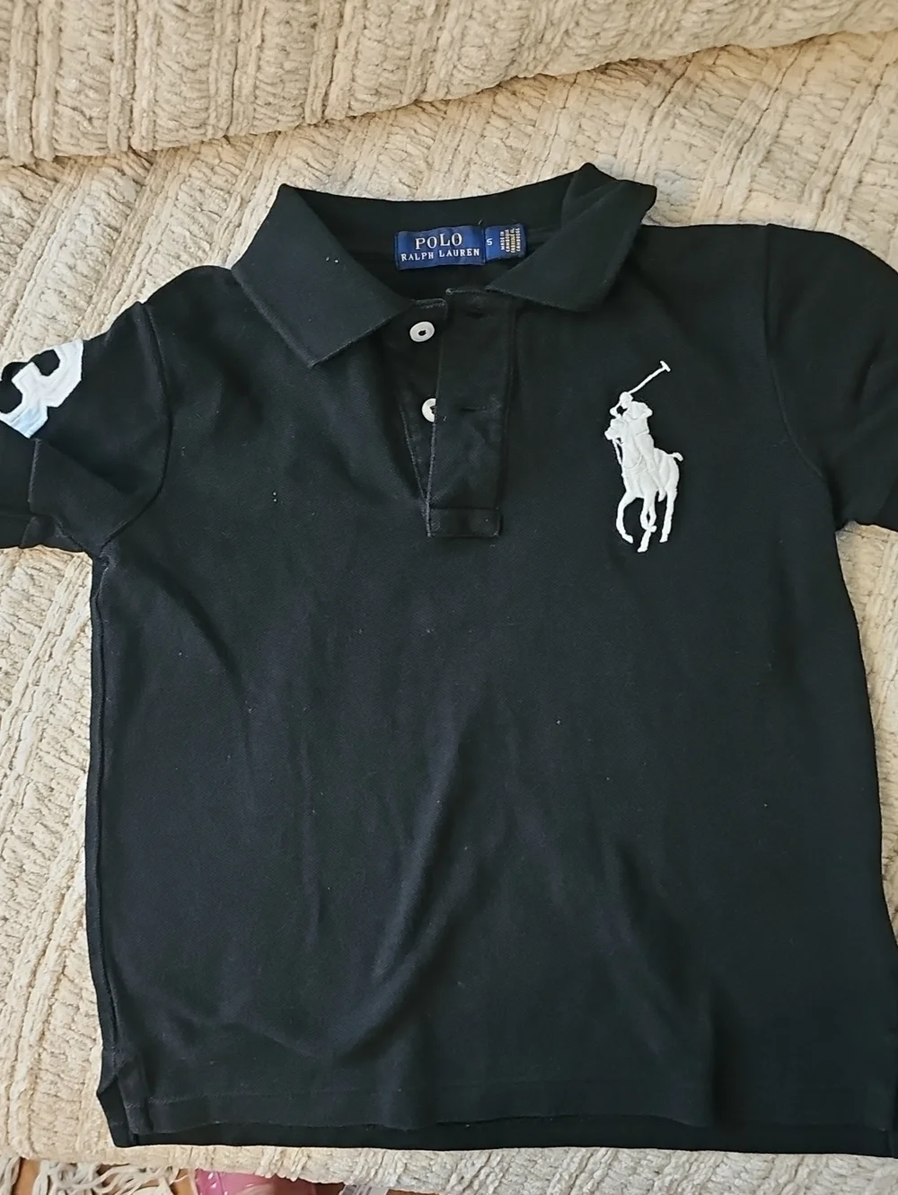 Polo Ralph Lauren Big Pony  Kids Cotton Mesh Polo Shirt